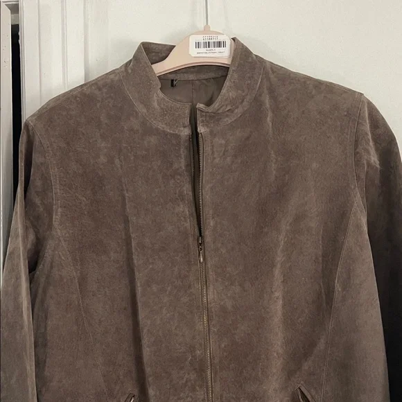 Brown Suede Jacket - Picture 2 of 3